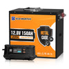 12V 150Ah LiFePO4 Lithium batterij met Bluetooth en ondertemperatuurbescherming