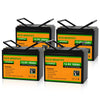 12V 100Ah LiFePO4 Lithium Batterie mit Untertemperaturschutz
