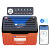 12V 100Ah LiFePO4 Lithium Batterie mit Bluetooth und WiFi,Untertemperaturschutz