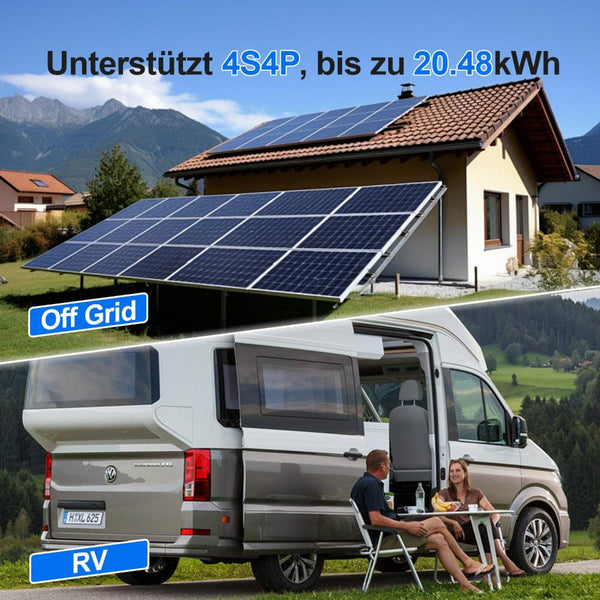 12V 100Ah LiFePO4 Lithium Batterij met Bluetooth en WiFi, Onderkoelingsbescherming