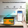 12V 150Ah LiFePO4 Lithium batterie mit Bluetooth