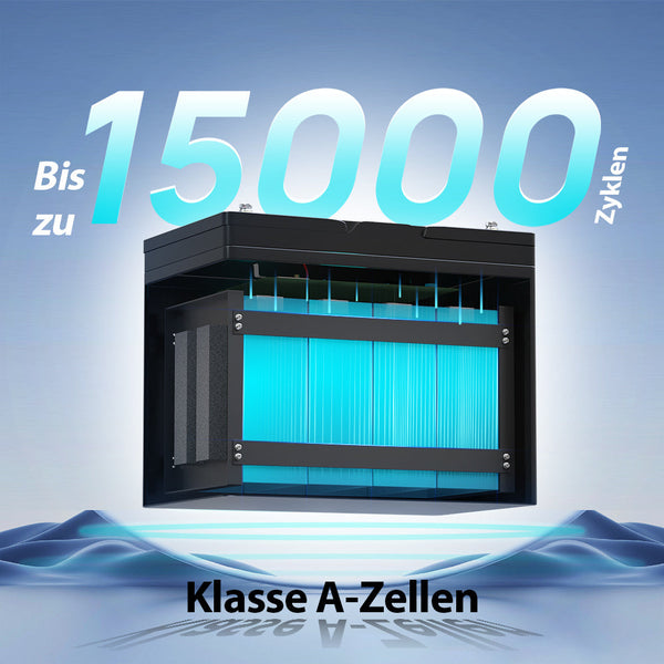 12V 150Ah LiFePO4 Lithium batterie mit Bluetooth