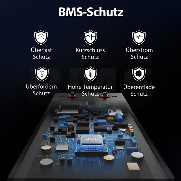 12V 280Ah LiFePO4 Lithium Batterie mit Untertemperaturschutz