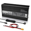 14,6V 25A LiFePO4 Lader met 600W Omvormer 12V tot 230V voor Accu