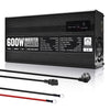 14,6V 25A LiFePO4 Ladegerät mit 600W Wechselrichter 12V bis 230V für Batterie
