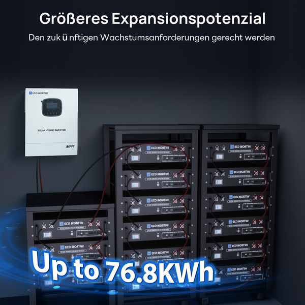 1560W 48V (8 x Bifazial 195 W), Komplettes MPPT-Off-Grid-Solar-Kit