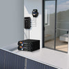 1720W Balkonkraftwerk mit 48V 100Ah LiFePO4 Batterie und Hub 800W Stromspeicher