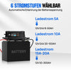 20A 12V/24V intelligentes Batterieladegerät mit LCD-Display für die meisten Batterien