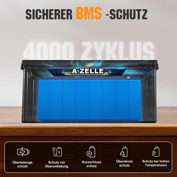 24V 100Ah LiFePO4 Lithium Batterie