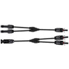 Fotovoltaïsche Y-Verdeelders 4mm² met MC4 Stekker MFF&FMM