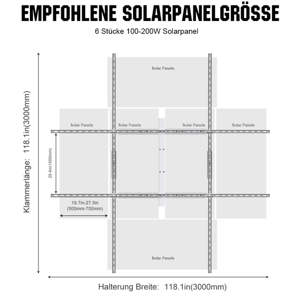 Zweiachsiges Solar Tracking System mit Solar Tracker