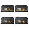 Lithink 12V 100Ah H190 LiFePO4-accu met Bluetooth & zelfverwarming, 120A BMS – DIN H8 voor onderstoel in camper