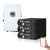 ECO-WORTHY 48V 100AH Lithiumbatterie und All-in-One-Wechselrichter 12KW 48Vdc-230/400Vac I Energiespeicher-Stromversorgungskit 15,36 kWh