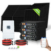 48V 10KW (24 x 430W) Komplettes Off-Grid-Solarkit