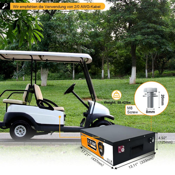 48V 50Ah LiFePO4 Lithium Batterie