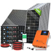 48V 4680W (24 x Bifazial 195W) Komplettes MPPT-Off-Grid-Solarkit