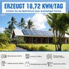 48V 4680W (24 x Bifazial 195W) Komplettes MPPT-Off-Grid-Solarkit