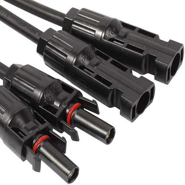Fotovoltaïsche Y-Verdeelders 4mm² met MC4 Stekker MFF&FMM