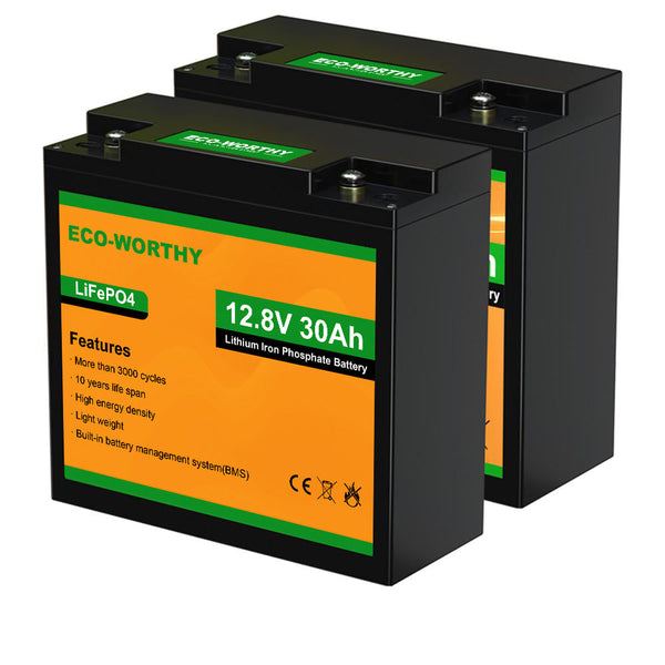 12V 30Ah LiFePO4 Lithium Batterij