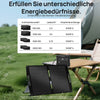 ECO-WORTHY 100Wp 12V Opvouwbare Zonnepaneeltas Pro voor Kamperen