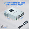 ECO-WORTHY 48V 3000W All-in-One Zonne-Omvormer-Lader | MPPT 60A, 3400W PV-Ingang
