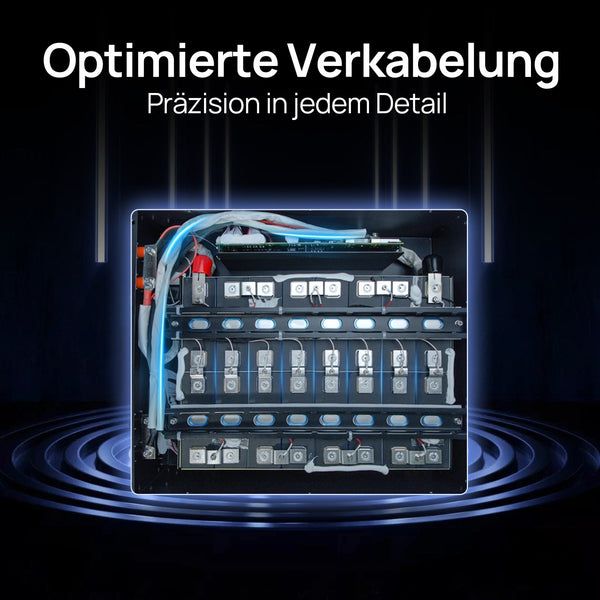 ECO-WORTHY 48V (51,2V) 100Ah Server-Rack-Batterij | IEC 62619-certificering | Bluetooth en WLAN