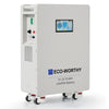 ECO-WORTHY 48V (51,2V) 314Ah LiFePO4-Batterij | Zonnebatterij-noodstroomvoorziening voor thuis
