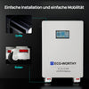 ECO-WORTHY 48V (51,2V) 314Ah LiFePO4-Batterie und 5000W 48V All-In-One Kombigeräte Solar Wechselrichter