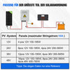 4-poorts PV-combinatiedoos met 4*10A stroomonderbrekers voor zonne-energie