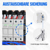 6-polige PV-combinatiedoos met 6*10A schakelaars voor zonne-installatie
