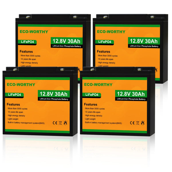 12V 30Ah LiFePO4 Lithium Batterij