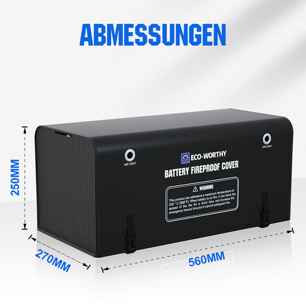 Feuerfeste sichere Tasche für Lipo-Akkus