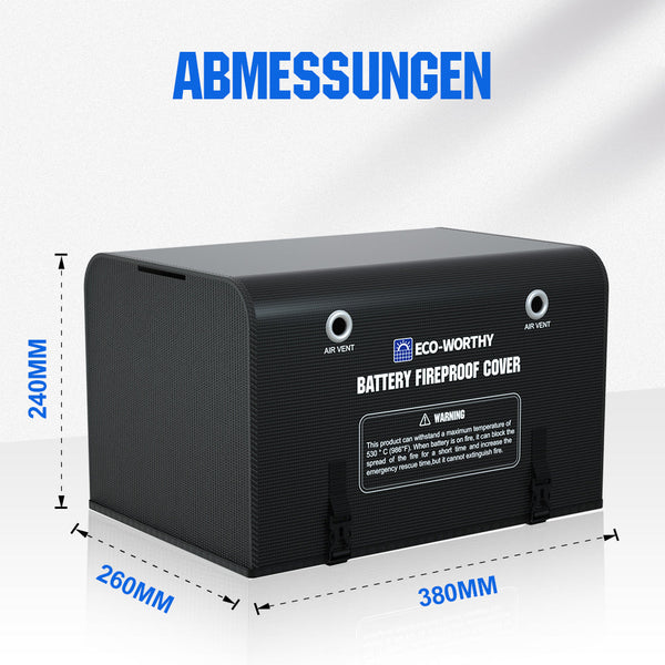 Feuerfeste sichere Tasche für Lipo-Akkus