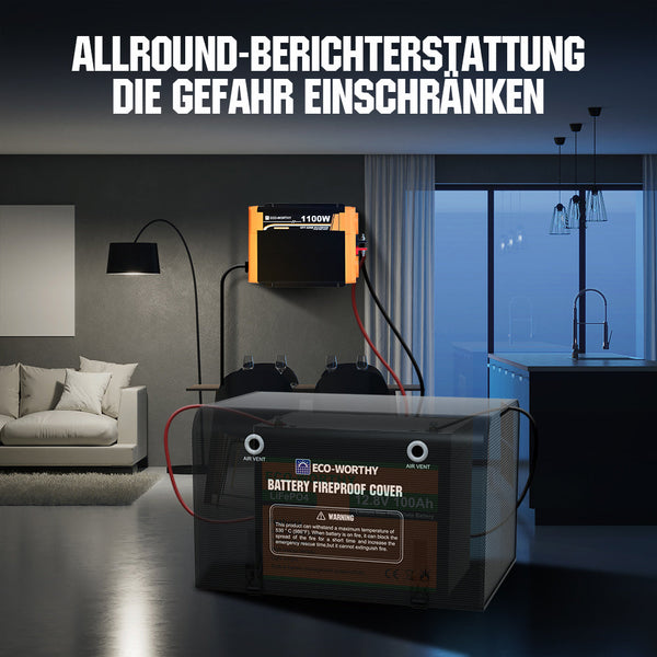 Feuerfeste sichere Tasche für Lipo-Akkus