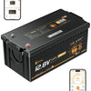 Lithink 12V 280Ah Pro LiFePO4-accu met EVE-cellen LF280K-V3, 200A BMS, Bluetooth & zelfverwarming – voor trollingmotor, camper & zonne-installatie