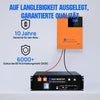 ECO-WORTHY No Break Set 5,12 kWh/10,24 kWh met 48V 100AH Lithiumbatterij en 48V 5000W All-in-One Omvormer