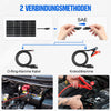 Verbesserte 10W 12V monokristallines Solarmodul Ladegerät Kit mit Erhaltungsladung