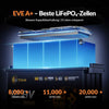 Lithink 12V 334Ah Mini Pro LiFePO4-accu met EVE-cellen LF334, 300A BMS, Bluetooth & zelfverwarming – voor trollingmotor, camper & zonnepaneelinstallatie