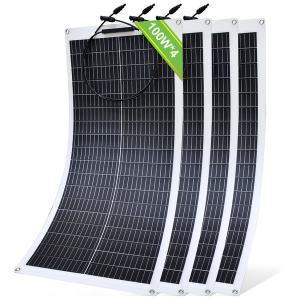 100Wp 12V Flexibles Solarmodul Monokristallin