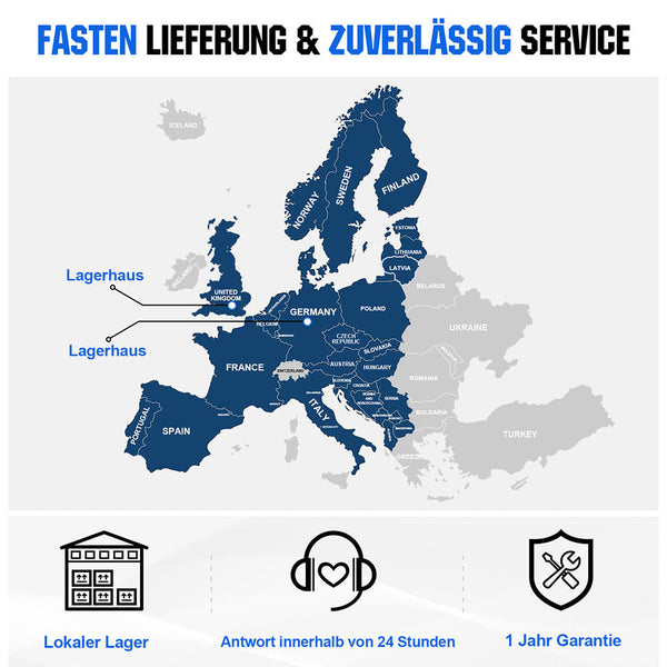 1100W 12V Solar Wechselrichter Reiner Sinus DC 12V AC 220V