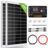 120Wp 240Wp 12V Komplettset Solaranlage mit 0,6kWh Lithium Speicher+600W Wechselrichter