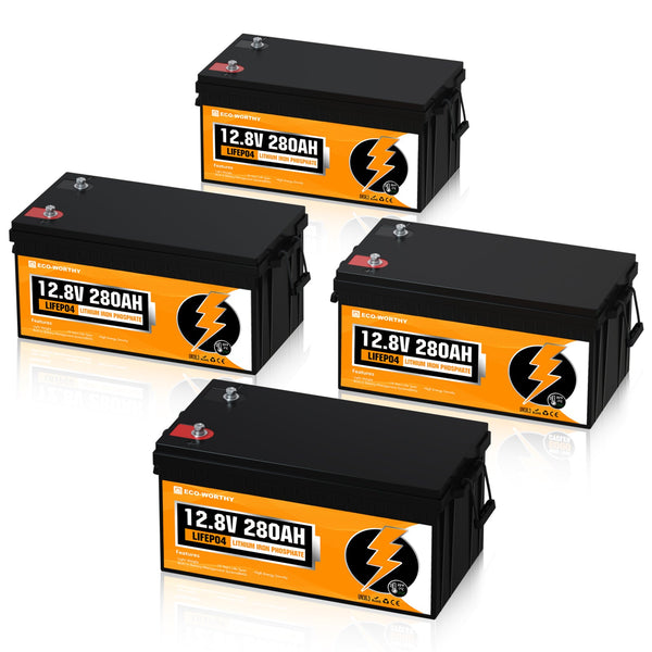 12V 280Ah LiFePO4 Lithium Batterie mit Untertemperaturschutz