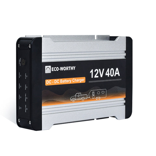 12V 20A & 40A MPPT DC naar DC Batterijlader voor 12V LiFePO4, Loodzuur, SLA, Gel, AGM en Calcium Batterijen