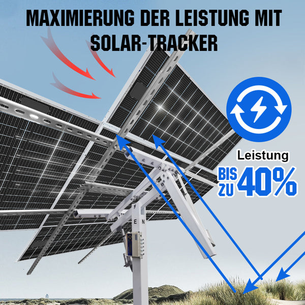Bifaziale 120Wp 12V Solarmodul Monokristallin