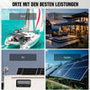 Bifaciaal 120Wp 12V Zonnepaneel Monokristallijn