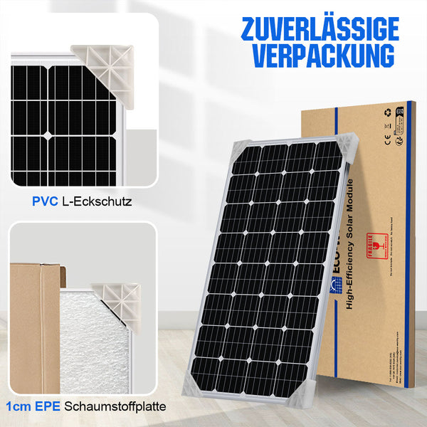 170Wp 12V Zonnepaneel Monokristallin