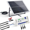 25Wp 12V Solarmodul Monokristallin Erhaltungsladegerät Kit