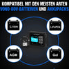 300A 3,5" aanraakscherm Batterijmonitor met Hall-sensor voor AGM en Lithium Batterijen (LiFePO4)
