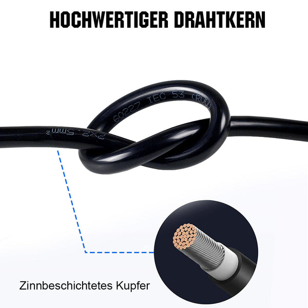 Batterie-zu-Controller-Tray-Kabel mit Batterieringen