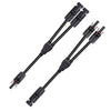 Fotovoltaïsche Y-Verdeelders 4mm² met MC4 Stekker MFF&FMM